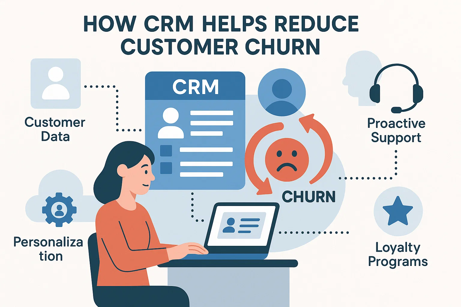 How CRM Helps Reduce Customer Churn Thumbnail