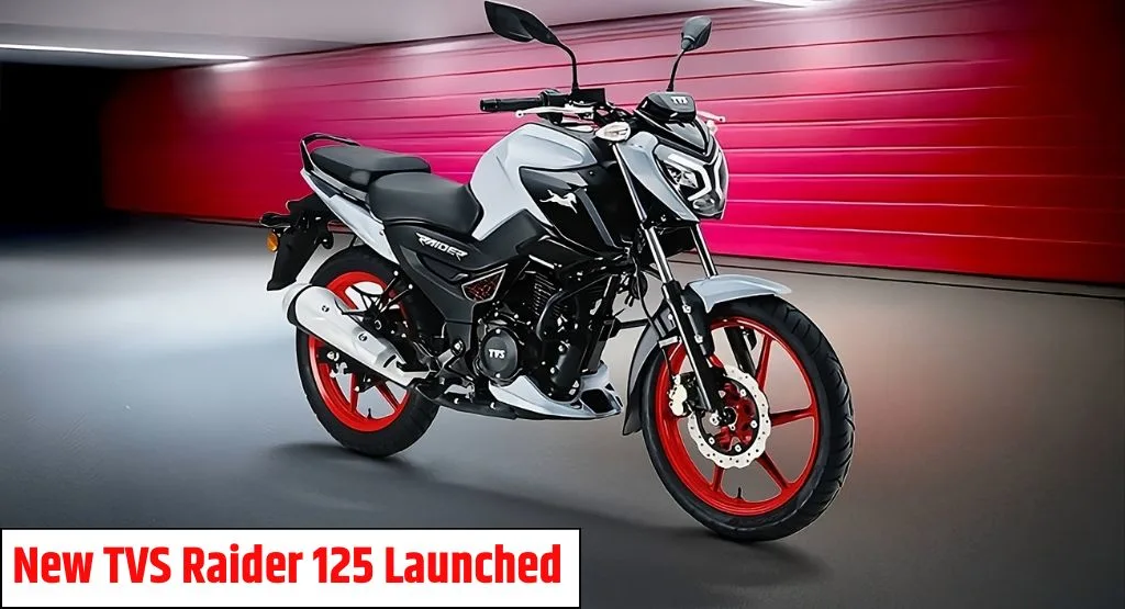 New TVS Raider 125 Launched
