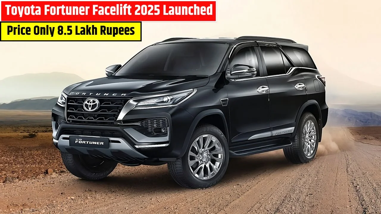Toyota Fortuner Facelift 2025